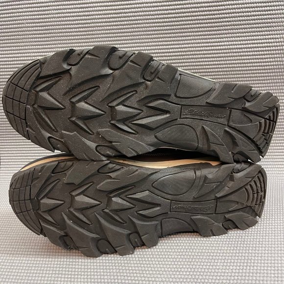 Eddie Bauer Graham Brown Leather Waterproof Hiking Boots Men’s Size 10.5 - Picture 9 of 11